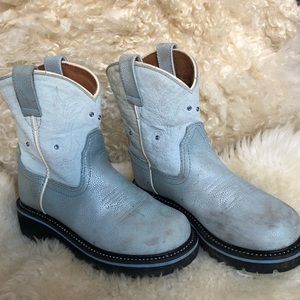 Ariat Powder Blue Kids Cowpoke Boots